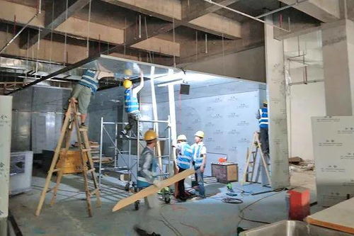 只要队伍建设好,登高作业那都不是事儿 四川食品厂净化车间工程施工进度播报