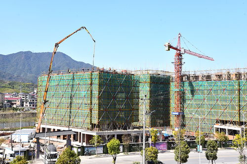 安置房建设施工忙