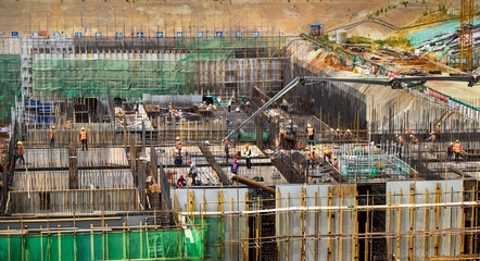 “大国工匠”建设“引江济淮”(组图)